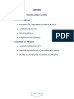 Gestion de Riesgo y Seguridad Del Paciente