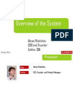 Zabbix - Overview of The System - Eng