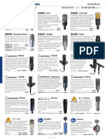 Catálogo de Audio Profesional PDF