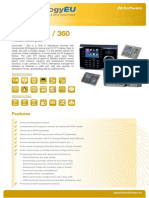 Iclock260-360 Brochure PDF