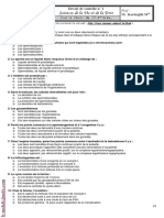 Devoir de Contrôle N°1 (Corrigé) - SVT - 4ème SC Exp (2008-2009) MR Kordoghli Mohamed