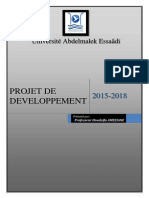 Projet de Dev (2015-2018)