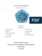 MAKALAH Farmasetika Sediaan Bahan Alam