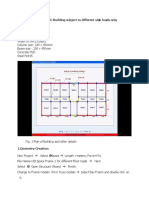 Staad Pro-Different Floor Loads