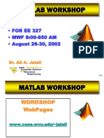 MATLAB Workshop Lecture 2