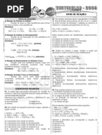 Química - Pré-Vestibular Impacto - Reações Químicas - Tipos de Reações I