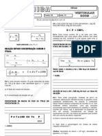 Química - Pré-Vestibular Impacto - Molaridade - Concentração Comum e Título