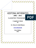 IGCSE Trigonometryclassified