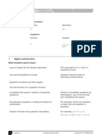 C1 (Core Mathematics 1) 2008 New Syllabus