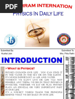 Physics in Daily Life by Kushal Jain