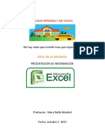 Excel Ciencia y Tecnologia