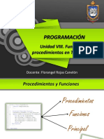 Funciones Y Procedimientos en Turbo Pascal