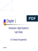 Introduction: Digital Systems & Logic Design: by Taweesak Reungpeerakul