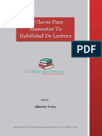 10 Claves para Aumentar Tu Habilidad de Lectura