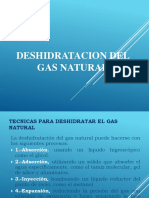 Deshidratacion Del Gas Natural