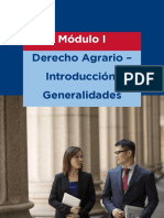 Derecho Agrario y Ambiental - Lectura Módulo I