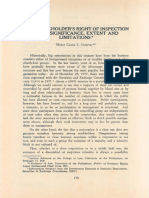 PLJ Volume 53 Second Quarter - 03 - Maria Clara L. Campos - The Stockholder's Right of Inspection - Its Significance, Extent and Limitations