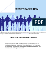 Competency Based HRM