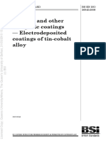 BS EN 26945-2008 MEtallic and Other Inorganic Coatings PDF