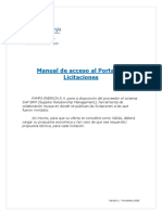 Manual de Acceso Al Portal de Licitaciones