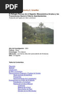 Refugio Rocoso El Gigante Mesoamerica Arcaica PDF