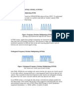 Introduction To FDM, OFDM, OFDMA, SOFDMA Frequency Division Multiplexing (FDM)