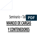 Cargas y Contenedores