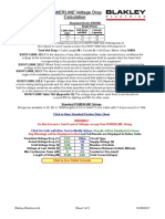 Powerline Voltage Drop Spreadsheet Unprotected