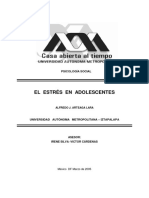 Estres en Adolescencia PDF