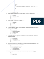 SocratesMultiple Choice Quiz