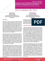 Impact Analysis of Aluminum Alloy Wheel - (V. Sivakrishna, J. Balabashker) PDF