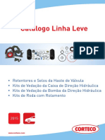 CORTECO - Catalogo Retentores Linha Leve 2015