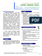 Tor Pelatihan SJH PDF