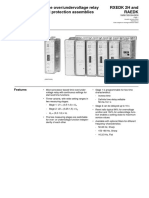 1MRK509004-BEN A en Time Over Undervoltage Relays and Protection Assemblies RXEDK 2H RAEDK PDF