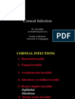 Corneal Infection: M. Asroruddin Faculty of Medicine University of Tanjungpura