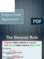 Subject Verb Agreement