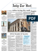 The Daily Tar Heel For August 24, 2010