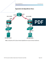 Laboratorio 1 - Configuración de Dispositivos Cisco