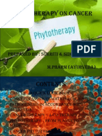 Phytotherapy On Cancer