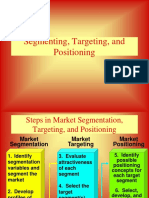 Segmentation Targeting Positioning (STP)