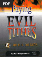 Paying Evil Tithes - D. K. Olukoya