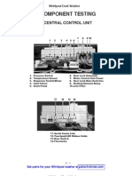 Whirlpool Duet Washer Component Testing