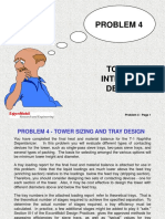 Problem 04 - Tower Sizing & Tray Design