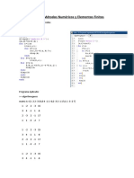 Tarea de Métodos Numéricos y Elementos Finitos Nicolas Lozada