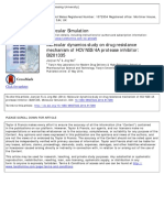 Molecular Dynamics of Drug Resistance