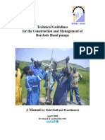 SS Tech Guide - Hand Pump Equipped Boreholes PDF