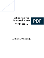 Anthony O'Lenick Silicones For Personal Care