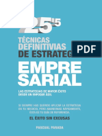 Las 25 Tecnicas Definitivas de Estrategia Empresarial