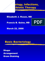 Microbiology, Infections, and Antibiotic Therapy: Elizabeth J. Rosen, MD Francis B. Quinn, MD March 22, 2000