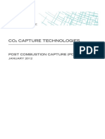 CO2 Post Combustion Capture Technology